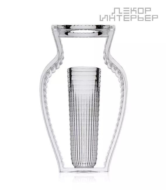 Kartell ваза I Shine Crystal 1215/b4 Kartell ваза I Shine Crystal 1215/b4