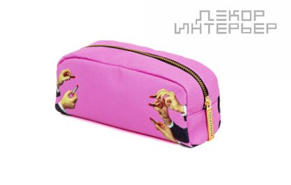 Seletti Beauty Case Shit Lipsticks Pink 02543 Seletti Beauty Case Shit Lipsticks Pink 02543