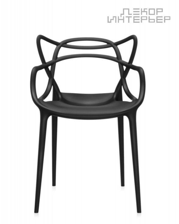 Kartell Chair Masters Black 5865/09 Kartell Chair Masters Black 5865/09