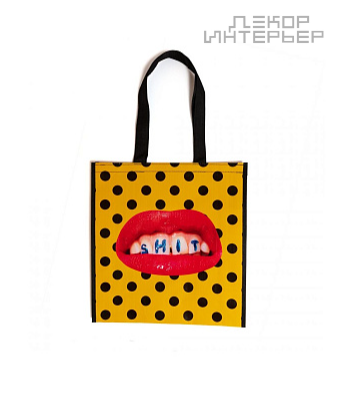 Seletti Shopper Bag Mini Shit 02116 Seletti Shopper Bag Mini Shit 02116